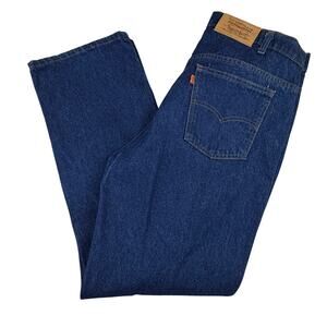Vintage Levi Strauss & Co Orange Tab Riveted Jeans